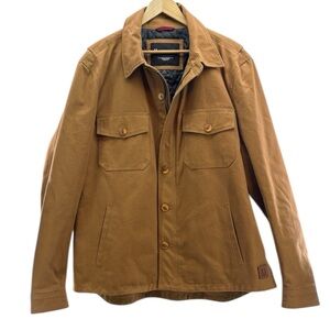 JJ Performance Signature Brown Heavy Duty Work Duck Canvas Jacket, Size XL